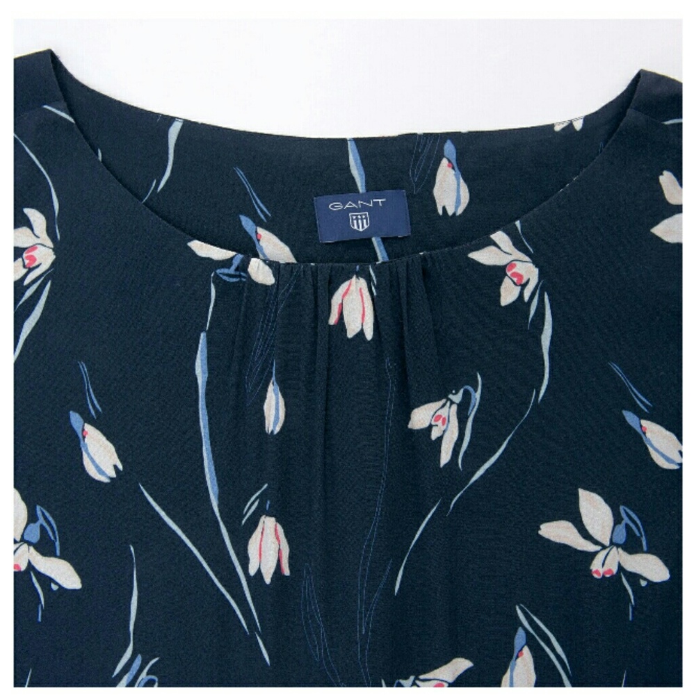 GANT Snowdrop Ruffle Dress - Picture 4 of 6